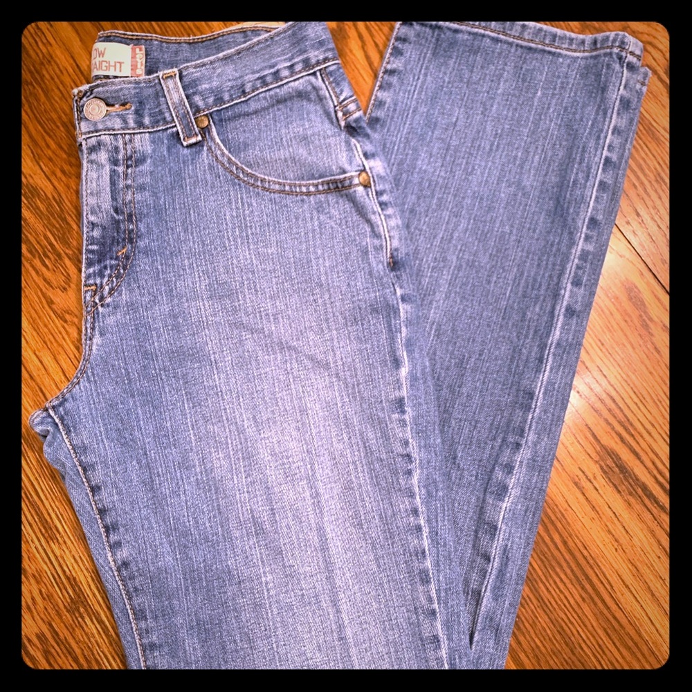Levi’s 505 low straight jeans size 6 M